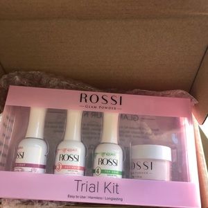 Brand new never used Rossi at home dip nail kit